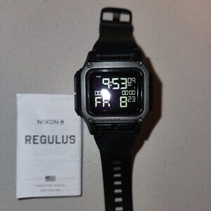 Nixon Regulus Watch- all black